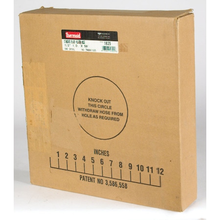 Thermoid Thermoid 1/2 in. D X 50 ft. L EPDM Automotive Hose 1825